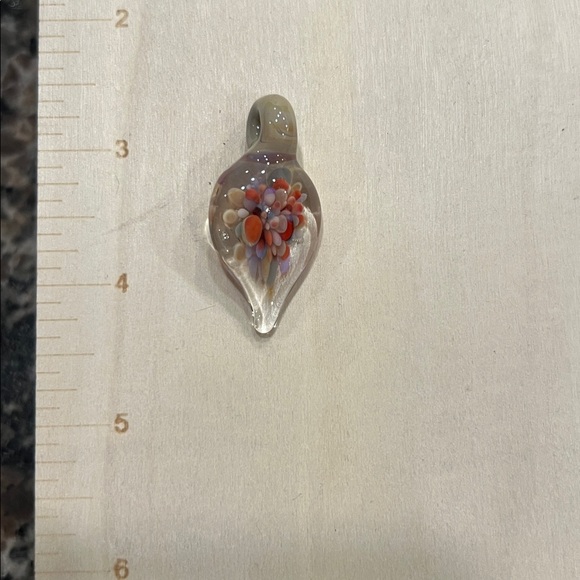 Handmade glass pendant - Picture 3 of 7